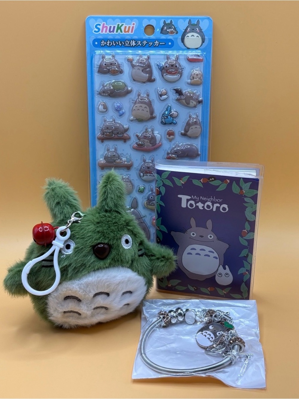 My Neighbor Totoro Stationary Set Ghibli Collector Notebook Key Chain